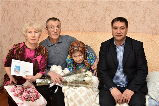 Вековой юбилей отмечает жительница Ибресинского муниципального округа Нина Фёдоровна Григорьева