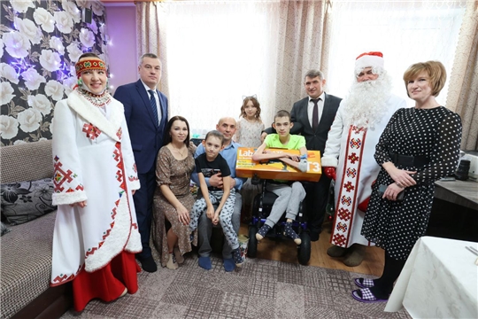 Екатерина Грабко исполнила мечту мальчика из Канашского района в рамках акции «Елка желаний»