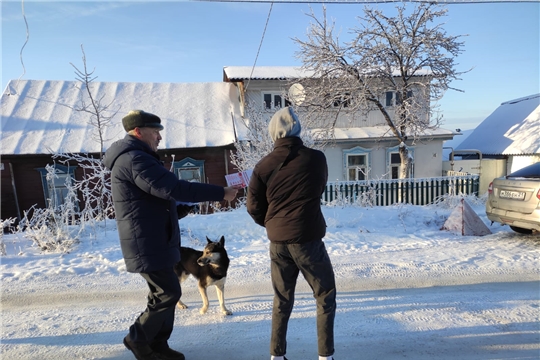 Жителям Калининского района напомнили правила пожарной безопасности