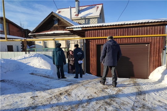 В частном секторе Калининского района проводится профилактическая работа по предупреждению пожаров