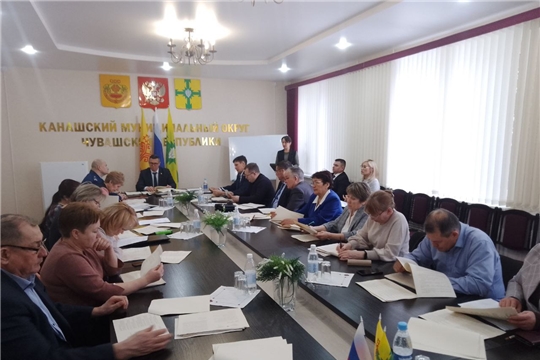 Состоялось 9  заседание Собрания депутатов Канашского муниципального округа