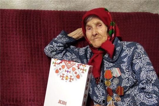Дарья Якимовна отметила 95-летний юбилей