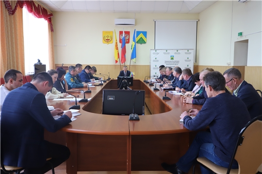 Состоялось очередное заседание антитеррористической комиссии в Комсомольском районе