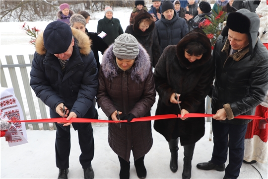 В Комсомольском районе в  д.Новое Бикмурзино состоялось открытие ФАПА