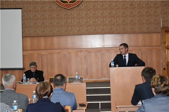 Первое заседание Собрания депутатов Козловского муниципального округа первого созыва