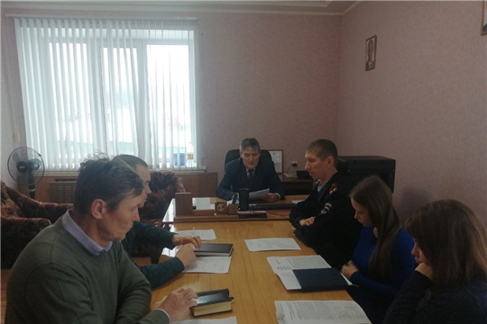 В козловском районе проведено заседание антитеррористической комиссии