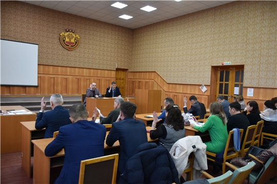 Восьмое заседание Собрания депутатов Козловского муниципального округа первого созыва