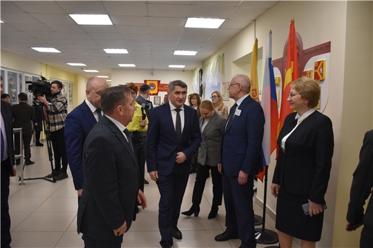 Красноармейский муниципальный округ с рабочим визитом посетил Глава Чувашской Республики Олег Николаев