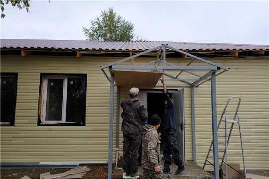 Капитальный ремонт Мижеркасинского ОВОП приближается к завершающему этапу