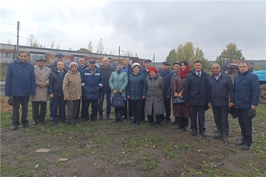 Выездное заседание Союза ветеранов АПК Красночетайского района 