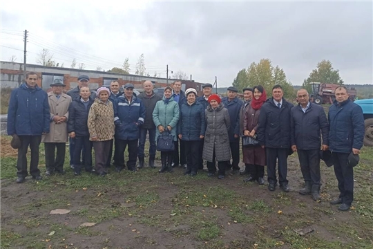 Выездное заседание Союза ветеранов АПК Красночетайского района