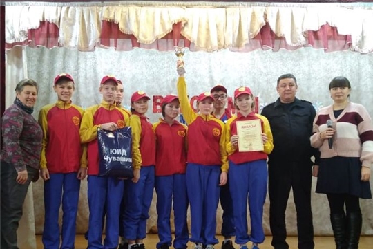 Команда Новоатайской школы - победитель II республиканского фестиваля ЮИД «Вместе мы можем многое!»