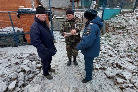 В частном секторе Ленинского района прошел День профилактики пожаров