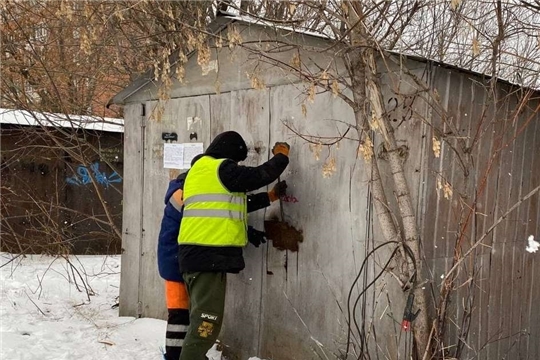 В Ленинском районе продолжается работа по освобождению земельных участков от самовольно размещенных гаражей