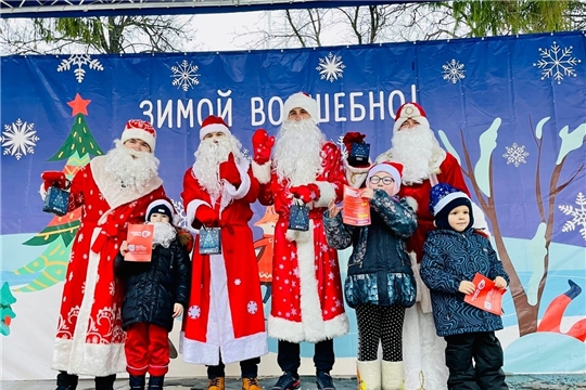 В Чебоксарах состоялся забег самых шустрых и бородатых волшебников