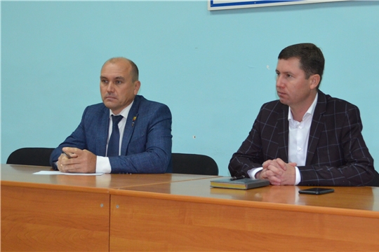 Рабочее совещание в администрации Мариинско-Посадского района