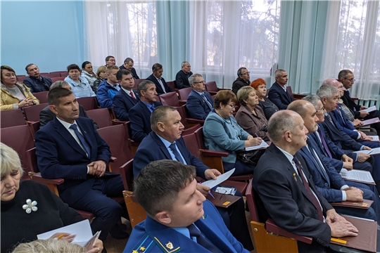 Состоялось первое заседания Собрания депутатов Мариинско-Посадского муниципального округа
