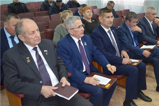 Состоялось Собрание депутатов Мариинско-Посадского муниципального округа первого созыва