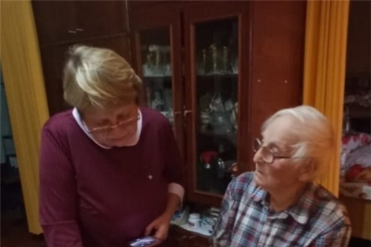 «Мои родные в годы Великой Отечественной войны»-встреча с ветераном труда и тружеником тыла Юрием Денисовым
