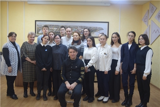 Встреча учащихся с писателем и драматургом Фаритом Нагимовым