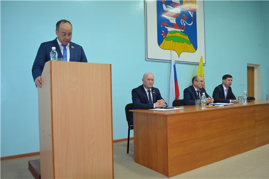 Состоялось очередное заседание Собрания депутатов Мариинско-Посадского муниципального округа первого созыва