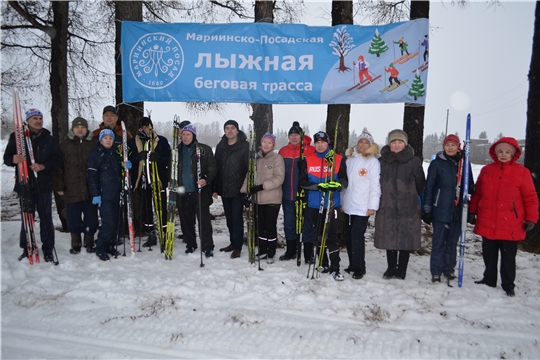 Состоялись соревнования по лыжным гонкам