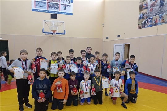 Открытый турнир среди юношей по вольной борьбе в Моргаушском районе