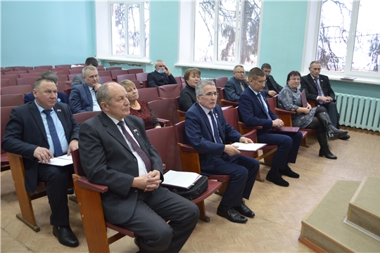 Собрание депутатов Мариинско-Посадского муниципального округа провело очередное заседание
