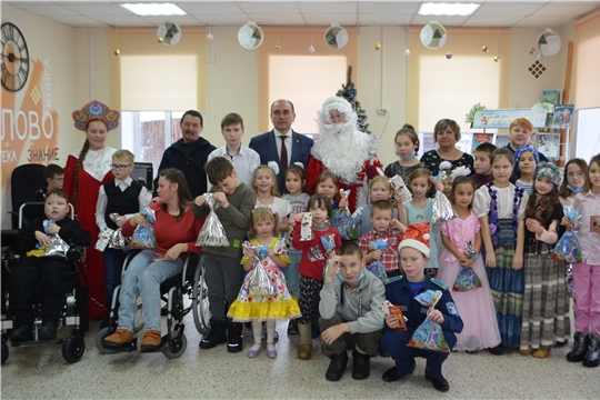 В детской библиотеке города Мариинский Посад состоялось праздничное мероприятие