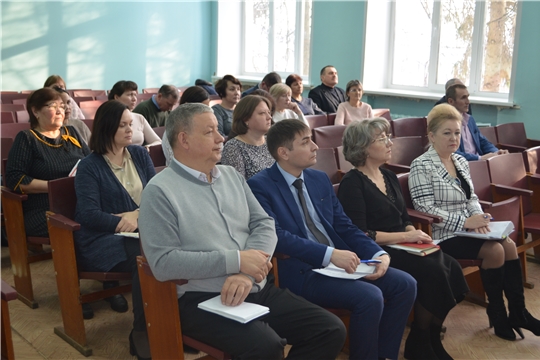 Рабочее совещание в администрации Мариинско-Посадского муниципального окурга
