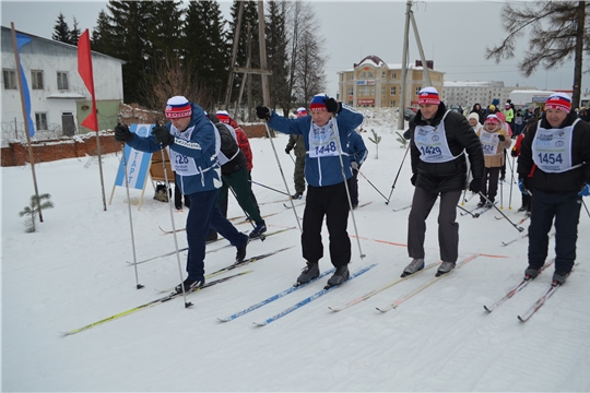 Мариинско-Посадскиймуниципальный округ присоединился к Всероссийской массовой лыжной гонке «Лыжня России-2023»