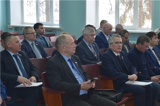 Состоялось очередное Собрание депутатов Мариинско-Посадского муниципального округа