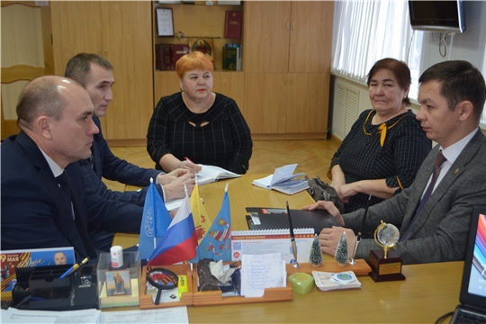 Рабочая встреча с руководителем Государственной ветеринарной службы Чувашии Константином Викторовым