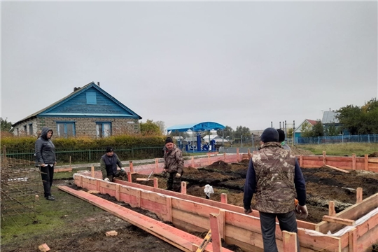 В деревне Белая Воложка Яльчикского района приступили к строительству нового фельдшерско-акушерского пункта