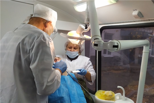 Стоматологи из Чувашии в первый день своего пребывания оказали помощь более чем 50 мобилизованным