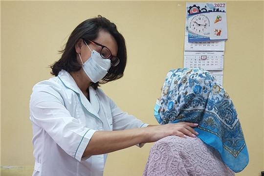 Эндокринолог и гериатр госпиталя провели выездной осмотр в селе Порецкое