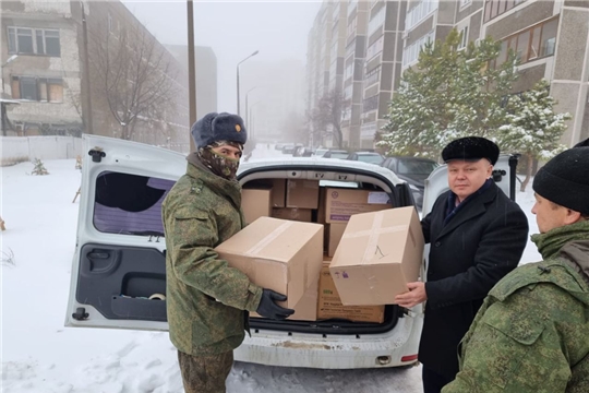 Мобилизованные в Ульяновске получили медикаменты от сотрудников ГУП «Фармация» Минздрава Чувашии