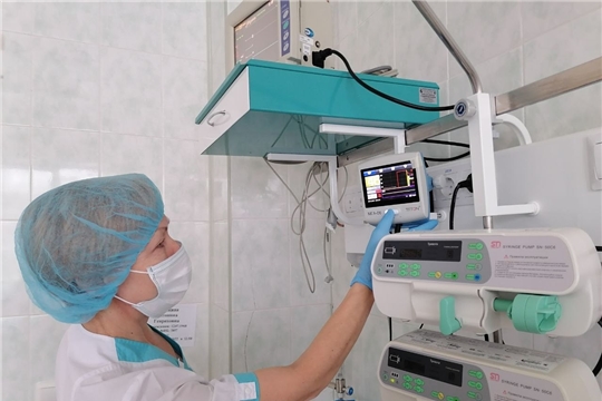 В отделение анестезиологии и реанимации поступило новое оборудование