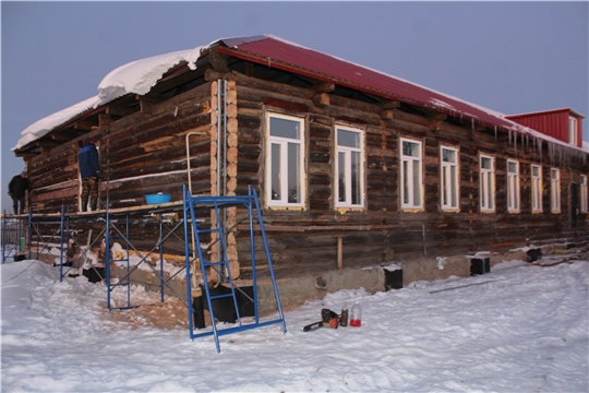 Во врачебном офисе с. Новые Айбеси готовятся обшивать фасад