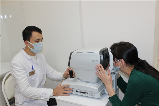 В поликлинику Городского клинического центра поступило новое офтальмологическое оборудование