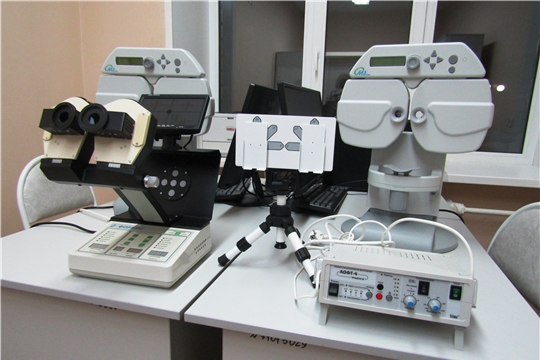 Новое офтальмологическое оборудование для детей поступило в Цивильскую больницу