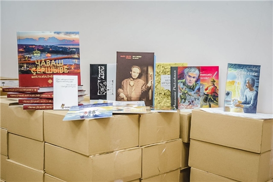 1000 книг на чувашском языке переданы в Национальную библиотеку Татарстана