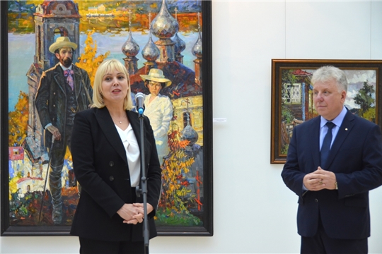 В ЧГХМ открылась выставка народного художника Чувашии Константина Долгашева   