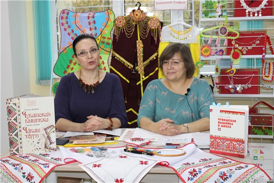 Полезные советы на каждый день для любителей чувашской вышивки прозвучали в прямом эфире 