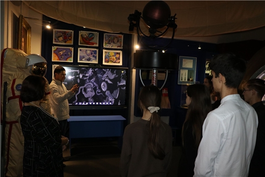 В музее космонавтики прошёл урок по астрономии «Звёзды и созвездия»