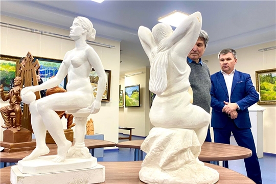 Выставка чувашских скульпторов «Пластика души» открылась в Доме дружбы народов
