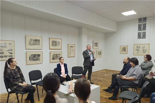 Архивисты посетили выставку в Чувашском государственном художественном музее