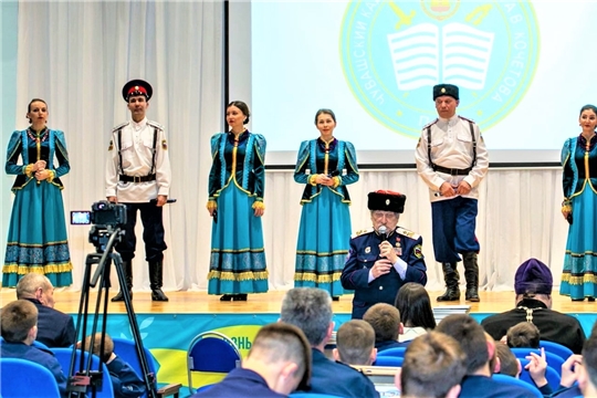 Традиции и культуру казачества познают чебоксарские кадеты