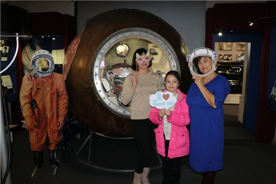 В Музее космонавтики в новогодние праздничные дни прошла акция «Новый год в музее космонавтики»