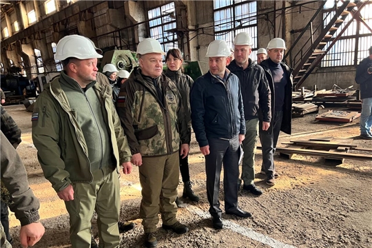 Чувашия поможет Макеевскому машиностроительному заводу на Донбассе